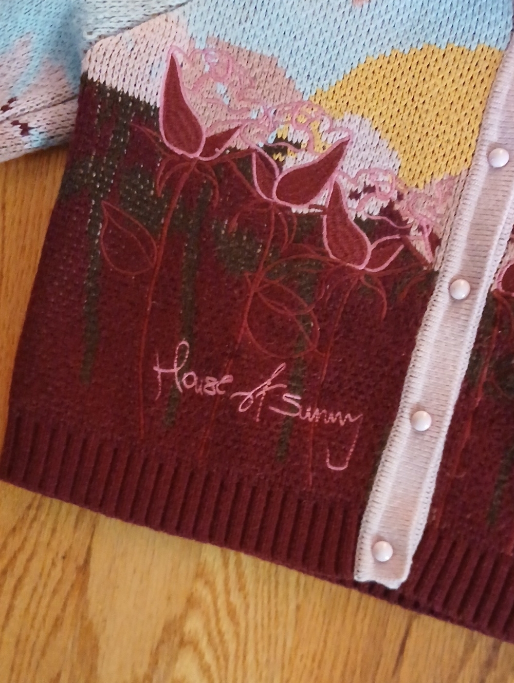 House of Sunny Garden of Eden Tripper Cardigan ■ Size 6 - Picture 5 of 13
